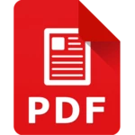 Logo of PDF Reader android Application 