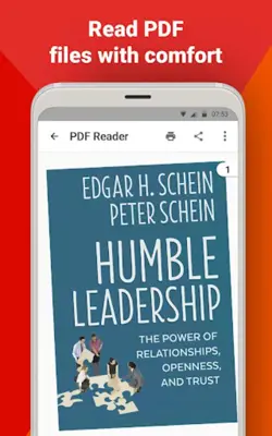 PDF Reader android App screenshot 1