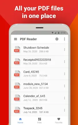 PDF Reader android App screenshot 5